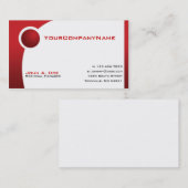 赤い球 名刺 (正面/裏面)