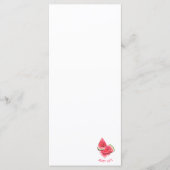 赤い甘いジューシーなスイカのピースおいしい – スケッチ メニュー (正面)