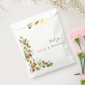 赤い甘い野生のイチゴの結婚花 フェイバーバッグ (封をした状態)