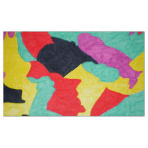 赤い生き物の生地