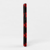 赤い生物学的災害［有害物質］とカスタム文字電話ケース Case-Mate iPhoneケース (裏面/右)