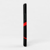 赤い生物学的災害［有害物質］記号の電話ケース Case-Mate iPhoneケース (裏面/右)