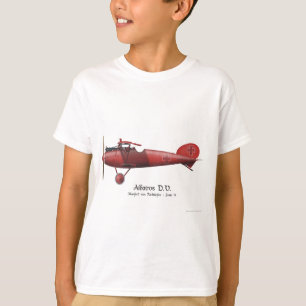 赤い男爵は別名マンフレッドフォンRichthofenおよび彼の平になります Tシャツ