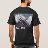 赤い男爵 Tシャツ (裏面)