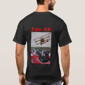 赤い男爵 Tシャツ (裏面)