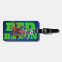 赤い男爵Triplane及び緑の文字