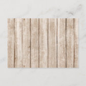 赤い白いギンガムイエローヒマワリの本ベビー エンクロージャーカード (裏面)