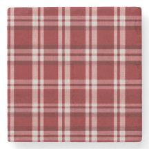 赤い白い格子縞