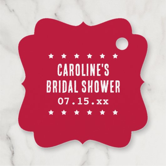 赤い白と感謝のためにあなたハートサングラス フェイバータグ (裏面)