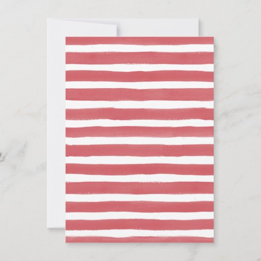 赤い白と私は日付またはエロペメントを保存する 案内状 (裏面)