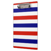 赤い白と青のクリップボード クリップボード (左)