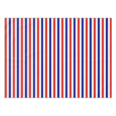 赤い白と青のテーブルクロス テーブルクロス (正面(横))