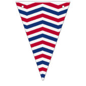 赤い白と青のバンティングフラグ バンティングフラッグ (第3の旗)