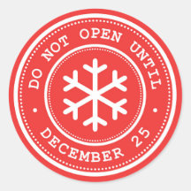 赤い白のギフトラベルまで開かない