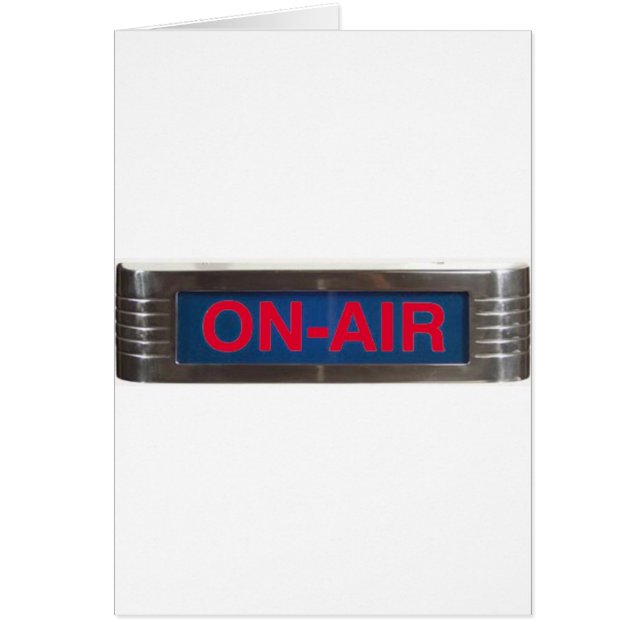 赤い白熱オン空気ライト (正面)