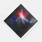 赤い白熱［赤熱］光を放つトンボ (コーナー)