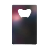 赤い白熱［赤熱］光を放つトンボ クレジットカード栓抜き (裏面)