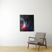 赤い白熱［赤熱］光を放つトンボ タペストリー (インサイチュ)