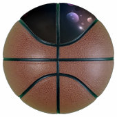 赤い白熱［赤熱］光を放つトンボ バスケットボール (右)