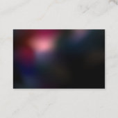 赤い白熱［赤熱］光を放つトンボ 名刺 (裏面)