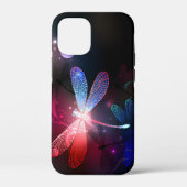 赤い白熱［赤熱］光を放つトンボ Case-Mate iPhoneケース (裏面)