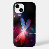赤い白熱［赤熱］光を放つトンボ Case-Mate iPhoneケース (裏面)