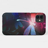 赤い白熱［赤熱］光を放つトンボ Case-Mate iPhoneケース (裏面(横))