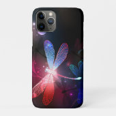 赤い白熱［赤熱］光を放つトンボ Case-Mate iPhoneケース (裏)