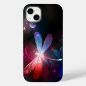 赤い白熱［赤熱］光を放つトンボ Case-Mate iPhoneケース (裏面)