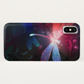 赤い白熱［赤熱］光を放つトンボ Case-Mate iPhoneケース (裏面(横))