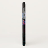 赤い白熱［赤熱］光を放つトンボ Case-Mate iPhoneケース (裏面/左)