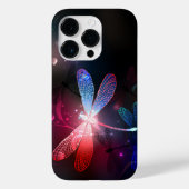 赤い白熱［赤熱］光を放つトンボ Case-Mate iPhoneケース (裏面)