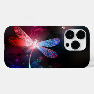 赤い白熱［赤熱］光を放つトンボ Case-Mate iPhone 14 PROケース