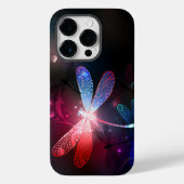 赤い白熱［赤熱］光を放つトンボ Case-Mate iPhoneケース (裏面)