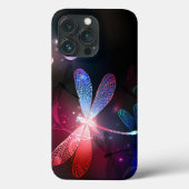 赤い白熱［赤熱］光を放つトンボ Case-Mate iPhoneケース (裏面)