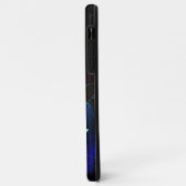 赤い白熱［赤熱］光を放つトンボ Case-Mate iPhoneケース (裏面/左)