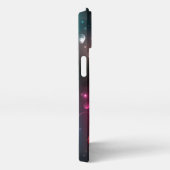 赤い白熱［赤熱］光を放つトンボ iPhoneケース (右側面)