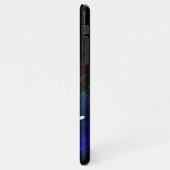 赤い白熱［赤熱］光を放つトンボ iPhoneケース (左側)