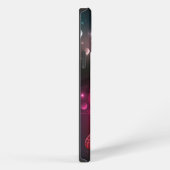 赤い白熱［赤熱］光を放つトンボ iPhoneケース (右側面)
