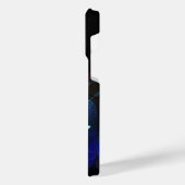 赤い白熱［赤熱］光を放つトンボ iPhoneケース (左側面)