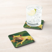 赤い目のアマガエル コースター (右側)