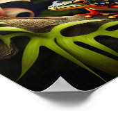 赤い目のダーツカエル ポスター (角)