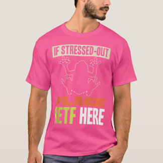 赤い目のツリーカエル両生類の場所Retf Tシャツ