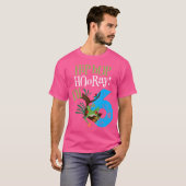 赤い目のツリーカエル誕生日シャツ6歳P Tシャツ (正面フル)