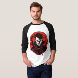 赤い目の恐怖 Tシャツ