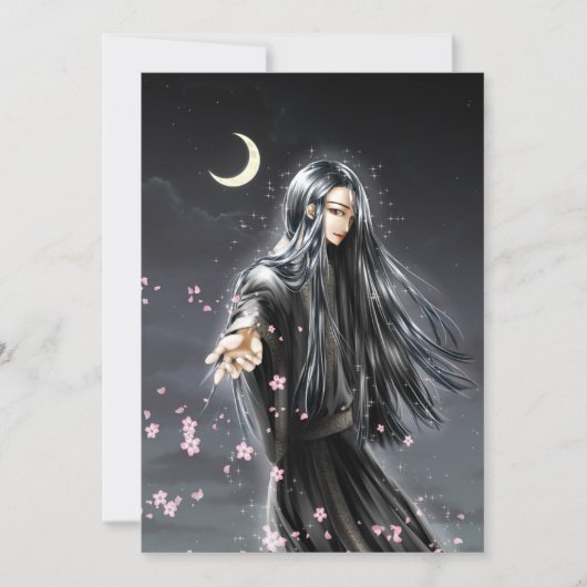 赤い目の男 招待状 (正面)