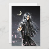 赤い目の男 招待状 (正面/裏面)