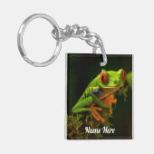 赤い目をしたカエルの閉鎖#1 キーホルダー (正面左)