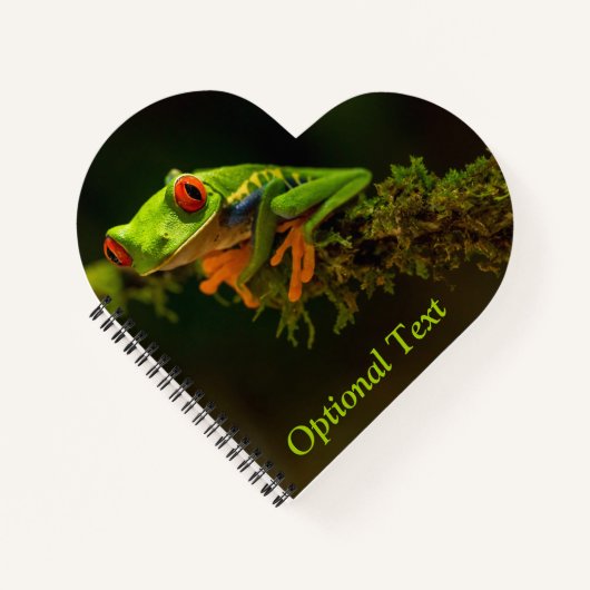 赤い目をしたカエルの閉鎖#1 ノートブック (正面)