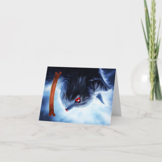 赤い目をした猫 シーズンカード (正面)